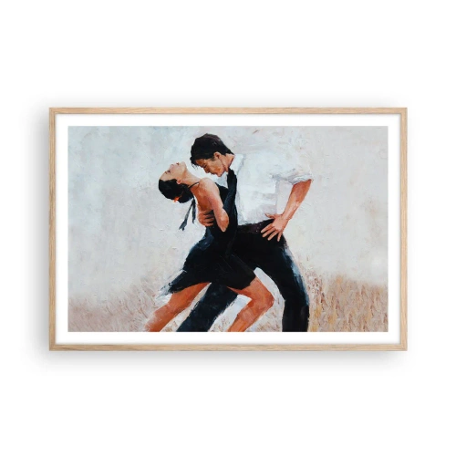 Plakat w ramie jasny dąb - Tango mych marzeń i snów - 91x61 cm