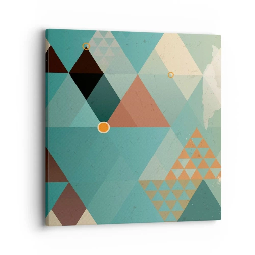 Obraz na płótnie - Jedność wielości, wielość jedności - 40x40 cm