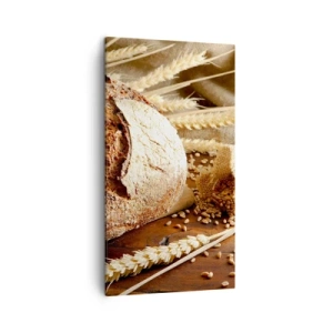 Obraz na płótnie - Apetyczny, wonny, chrupiący - 45x80 cm