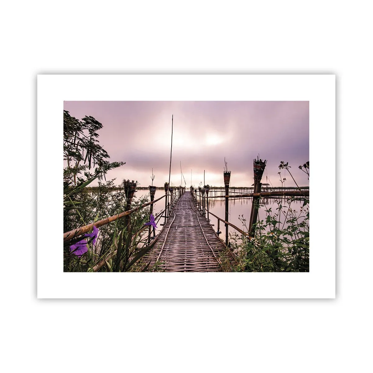 Plakat - Spokój i cisza Azji - 40x30 cm