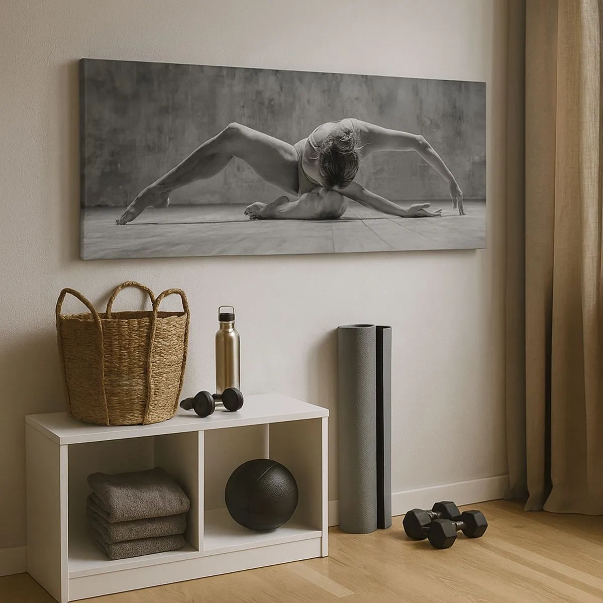 Obraz na płótnie - Symetria odnaleziona - 100x40 cm