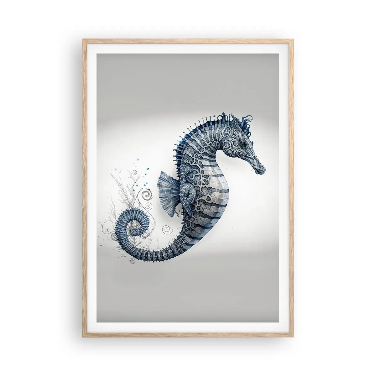 Plakat w ramie jasny dąb - Subtelny żart natury - 70x100 cm