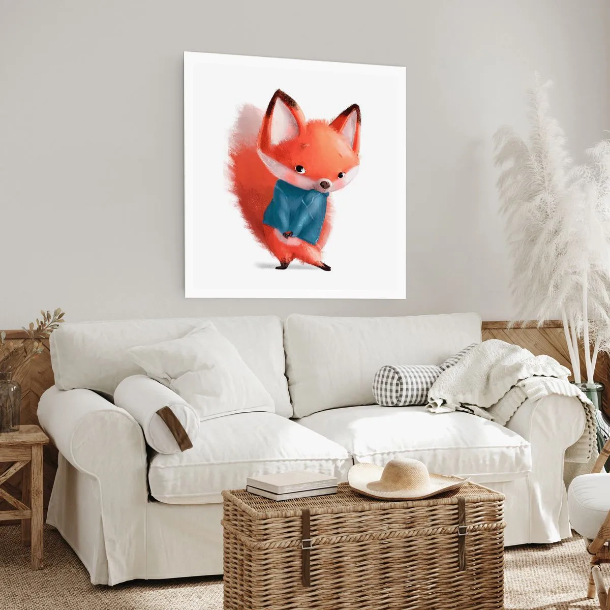 Plakat - Ładnie mi w tym? - 50x50 cm