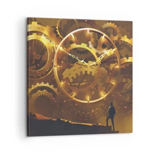 Obraz na płótnie - U źródeł czasu - 60x60 cm