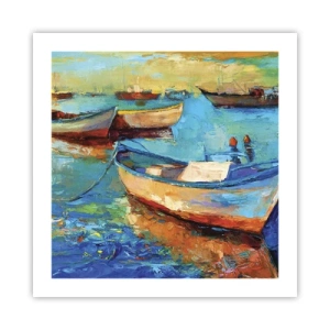 Plakat - W południowej zatoce - 50x50 cm
