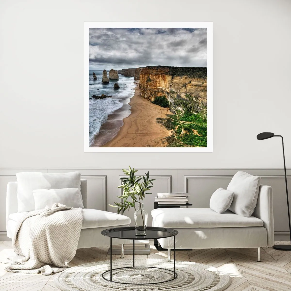 Plakat - Surowe piękno - 60x60 cm