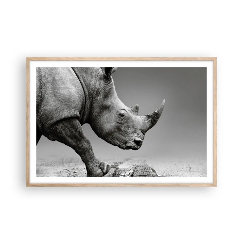 Plakat w ramie jasny dąb - Niepowstrzymana siła - 91x61 cm
