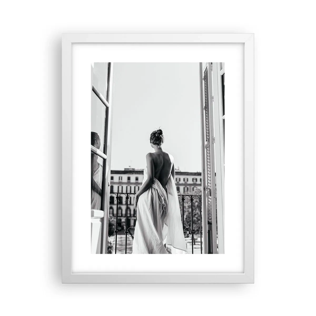 Plakat w białej ramie - Przebudzenie zmysłów - 30x40 cm