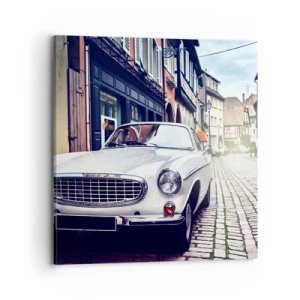 Obraz na płótnie - Przeszłość to dziś - 70x70 cm