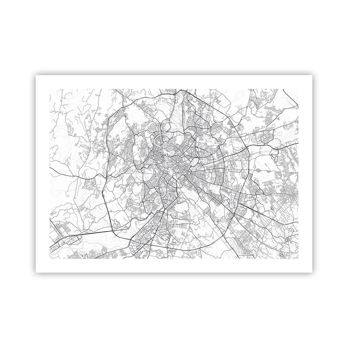 Plakat - Rzymski krąg - 70x50 cm