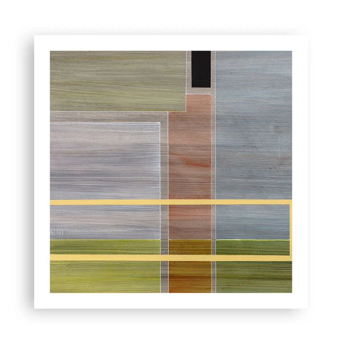 Plakat - Prosto i spokojnie - 60x60 cm