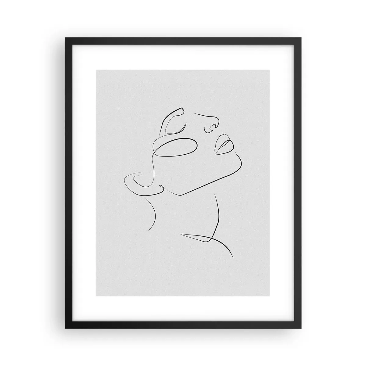 Plakat w czarnej ramie - Meandry marzenia - 40x50 cm