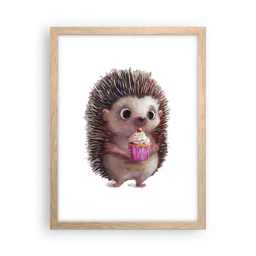 Plakat w ramie jasny dąb - Święto jest co dzień - 30x40 cm