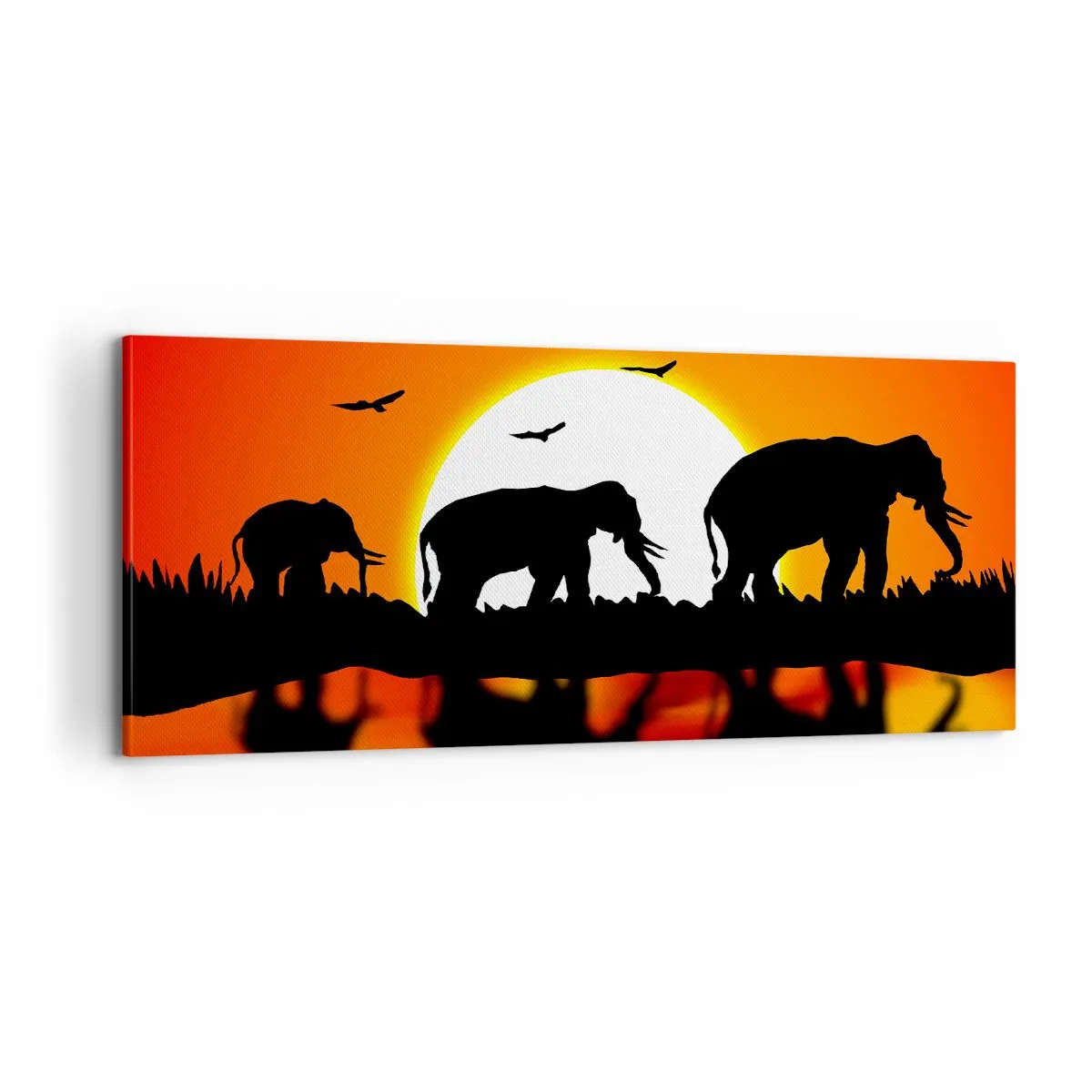 Obraz na płótnie - A wieczorem na małego drinka - 100x40 cm