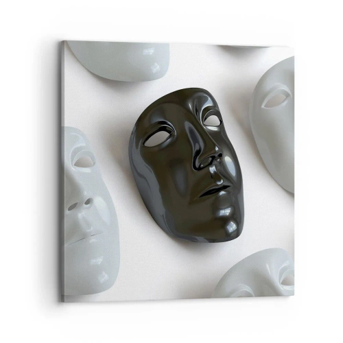 Obraz na płótnie - Jak się wyróżnić? - 70x70 cm