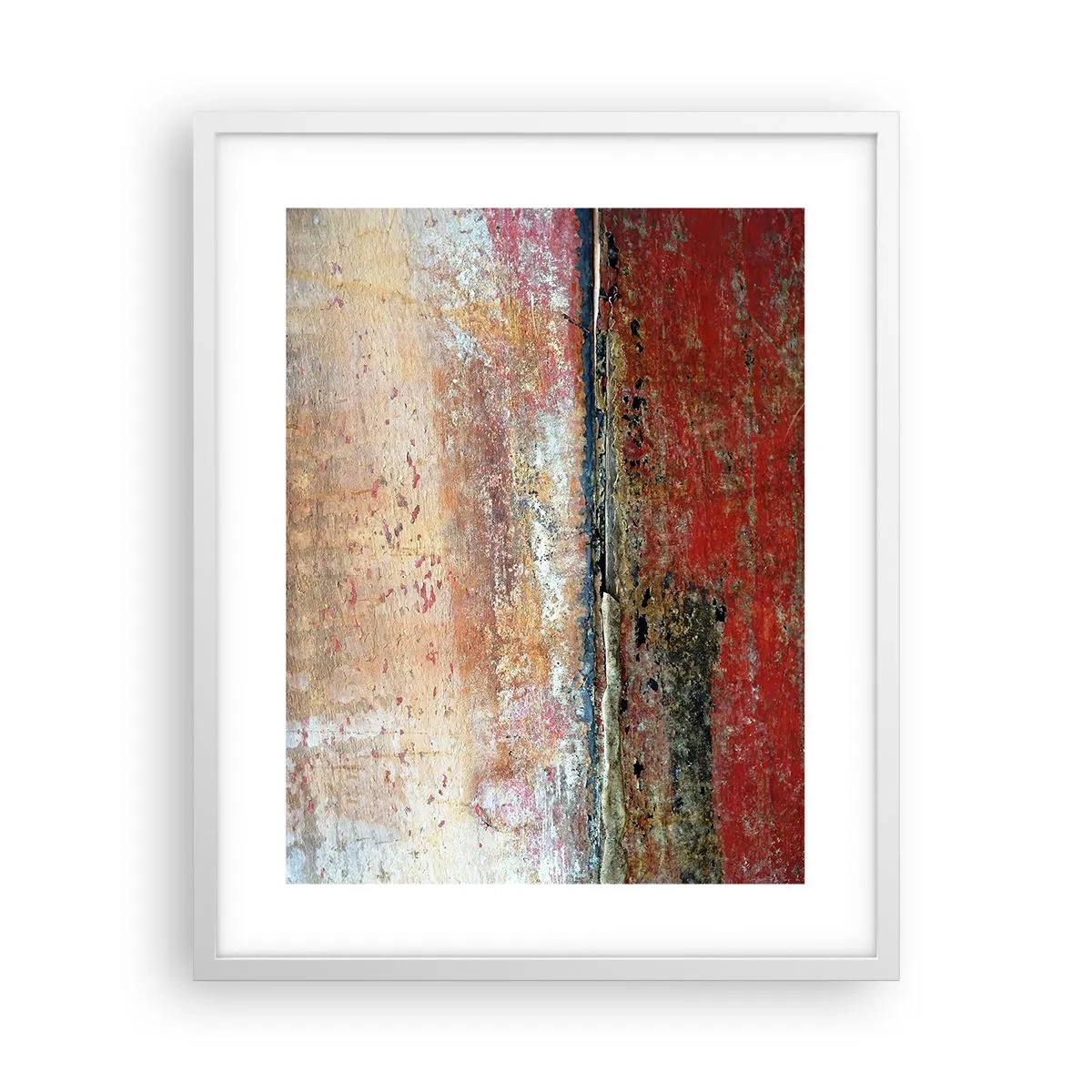 Plakat w białej ramie - Może to morze - 40x50 cm