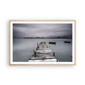 Plakat w ramie jasny dąb - Jutro możesz ruszać - 91x61 cm