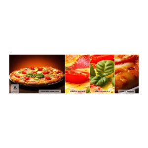 Fototapeta Próbka Standard Eco - Mamma mia! - Gastronomia, Pizza, Włochy - 100x30 cm