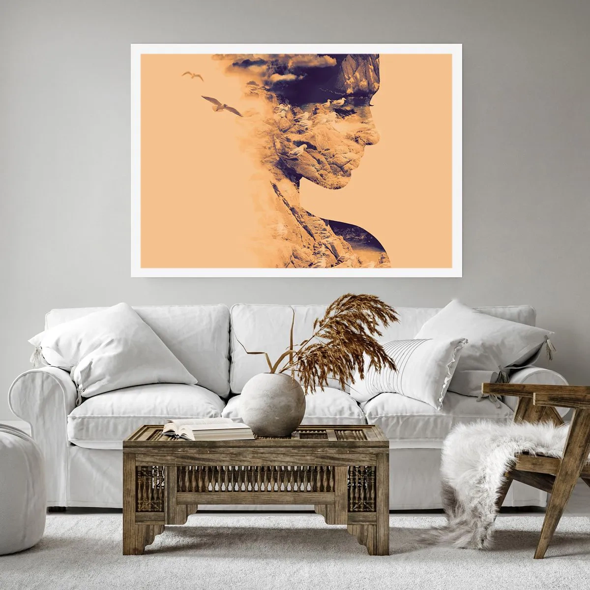 Plakat - Piękna z natury - 70x50 cm