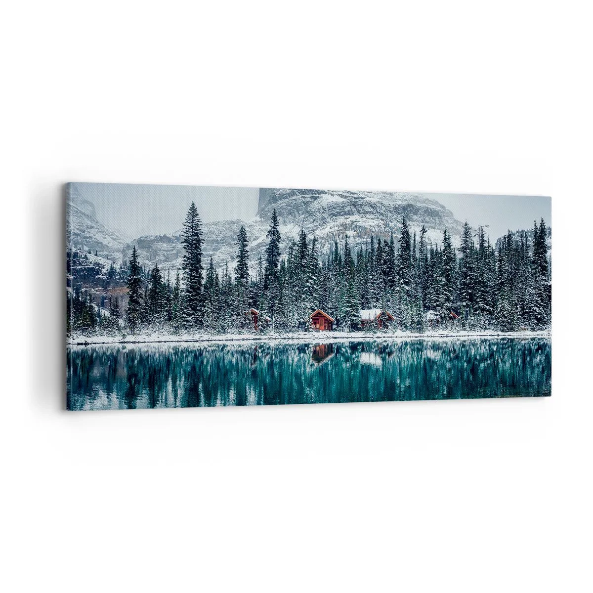 Obraz na płótnie - Kanadyjskie zacisze - 100x40 cm