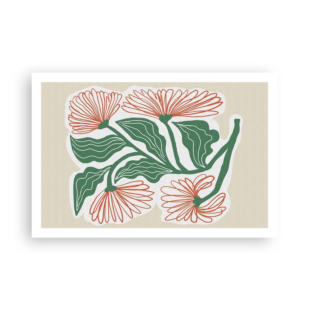 Plakat - Ludowe i nowoczesne - 91x61 cm