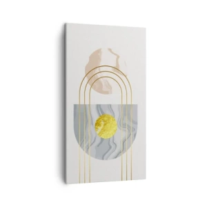 Obraz na płótnie - Jasność i blask - 45x80 cm