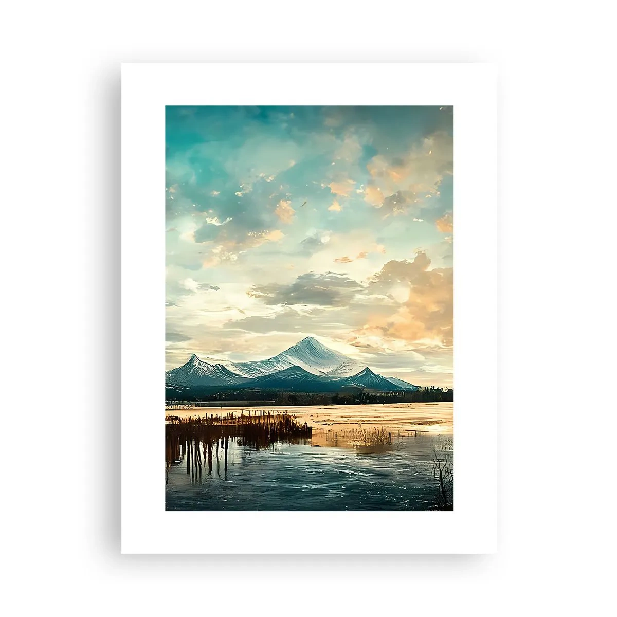 Plakat - Pod opieką nieba - 30x40 cm