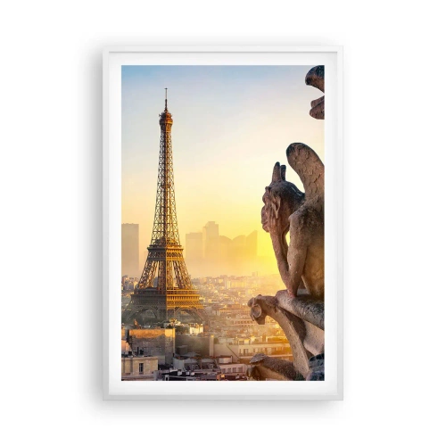 Plakat w białej ramie - Wiele się zmieniło… - 61x91 cm