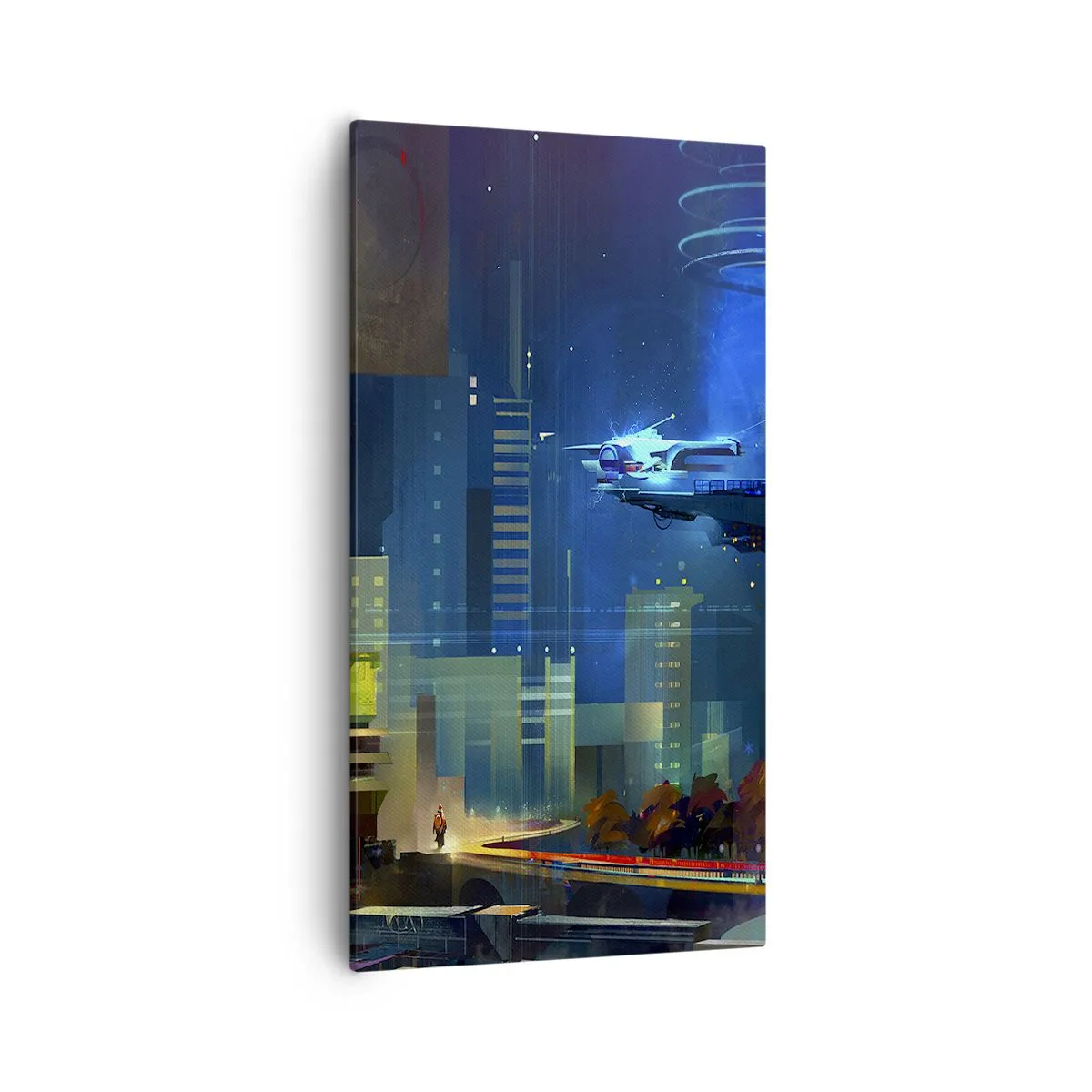 Obraz na płótnie - W niedalekiej przyszłości - 55x100 cm