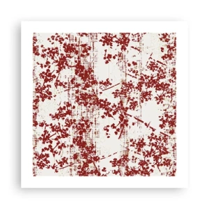 Plakat - Jak dawny perkalik - 50x50 cm