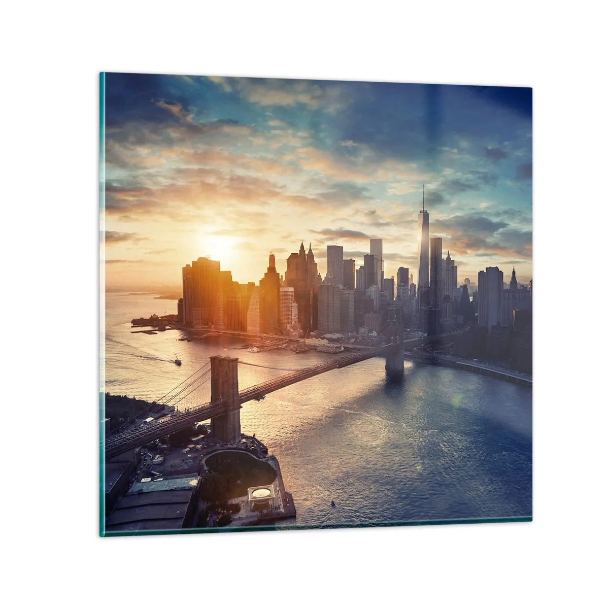 Obraz na szkle - Pomnik kultury Zachodu - 70x70 cm