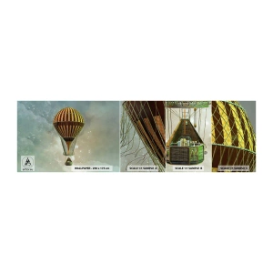 Fototapeta Próbka Standard Eco - Pionierskie loty - Balon, Latać, Chmury - 100x30 cm