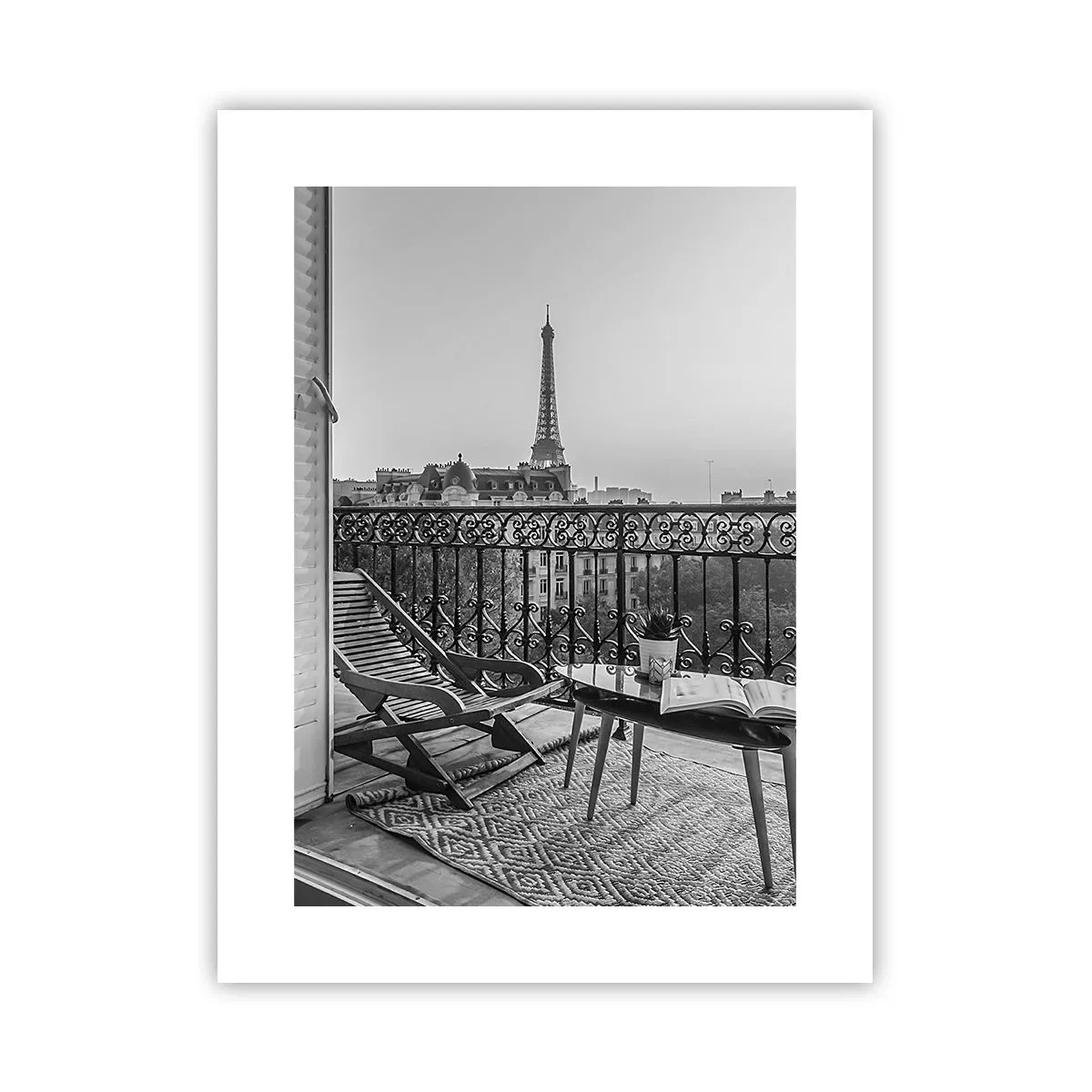 Plakat - Paryskie popołudnie - 30x40 cm