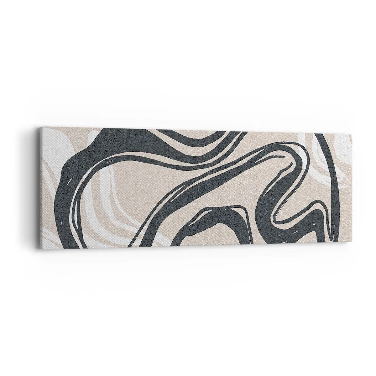 Obraz na płótnie - Ekspresja zwielokrotniona - 90x30 cm