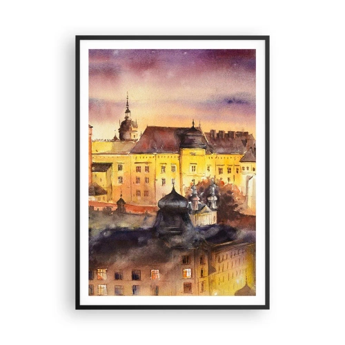 Plakat w czarnej ramie - Historia i baśń - 70x100 cm