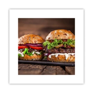 Plakat - American dream - 30x30 cm