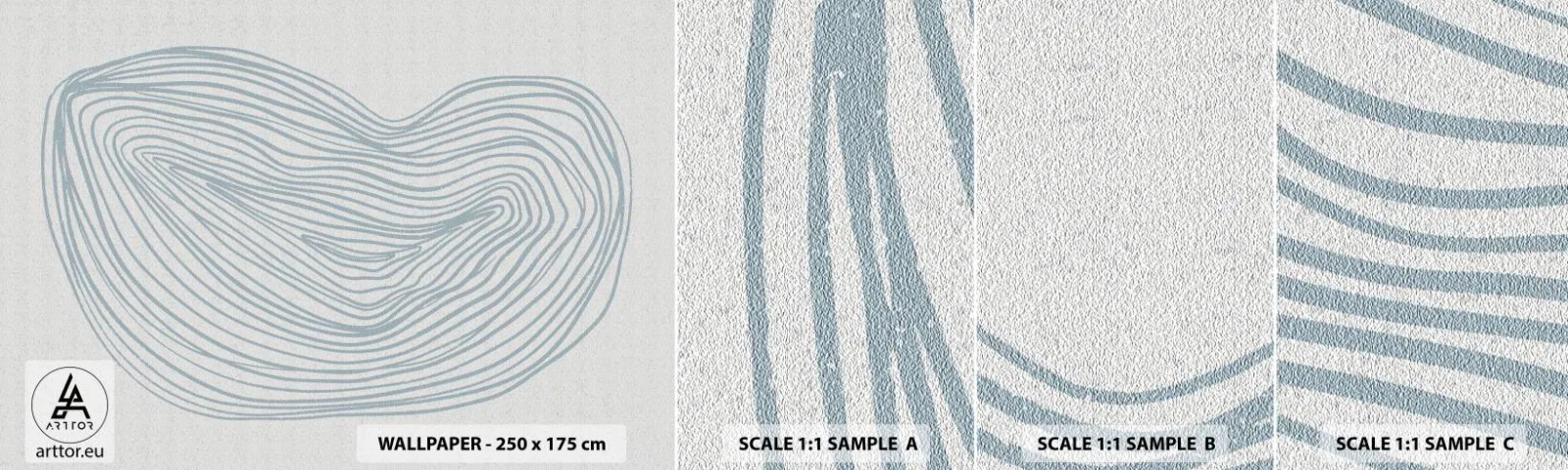 Fototapeta Próbka Standard Eco - Uśmiech kropli - Minimalizm, Boho, Sztuka - 100x30 cm