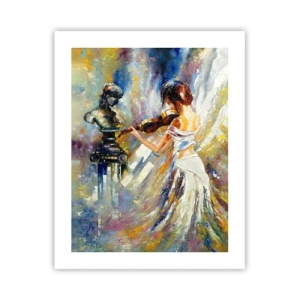 Plakat - Ożywić uczuciem - 40x50 cm