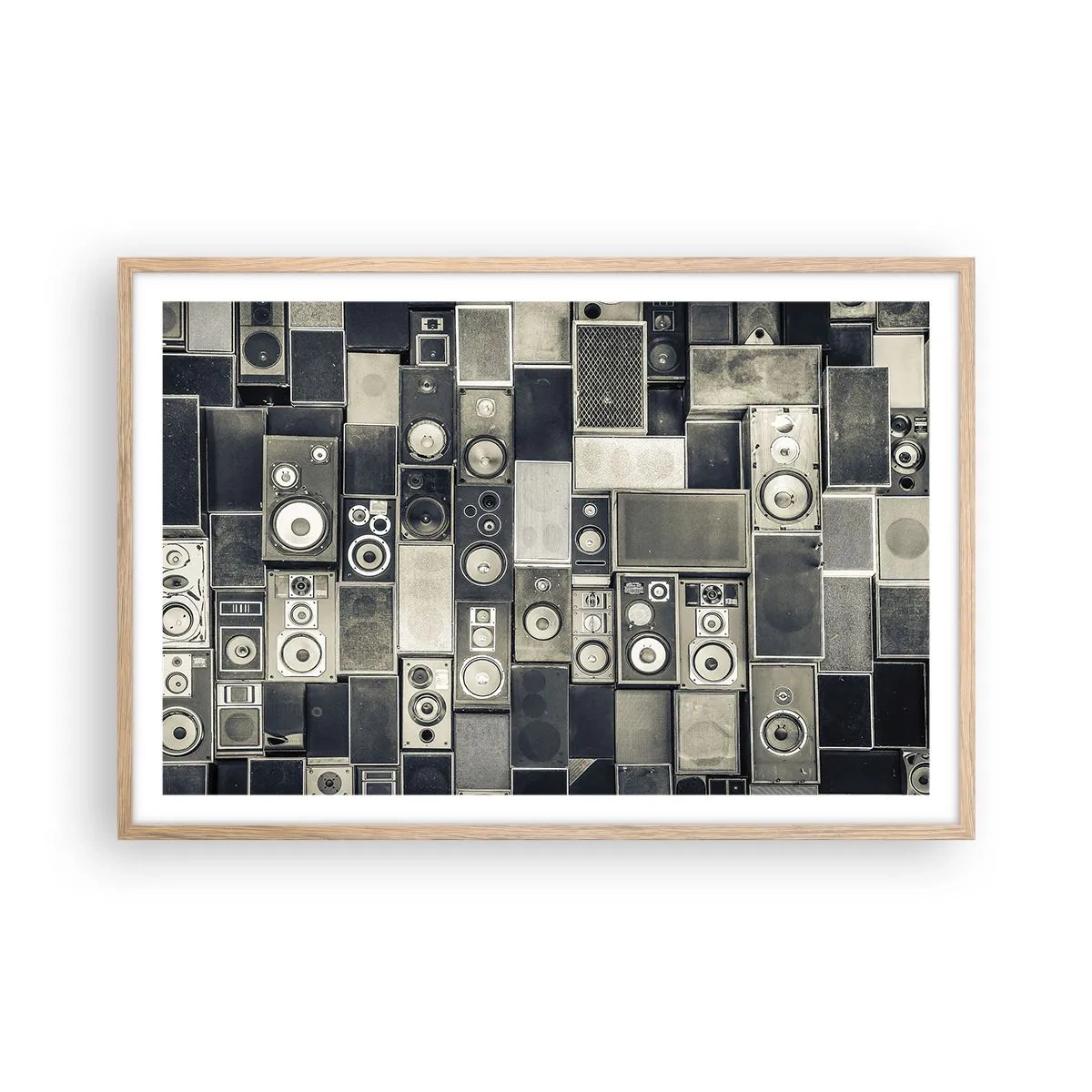 Plakat w ramie jasny dąb - I wszystko gra - 91x61 cm