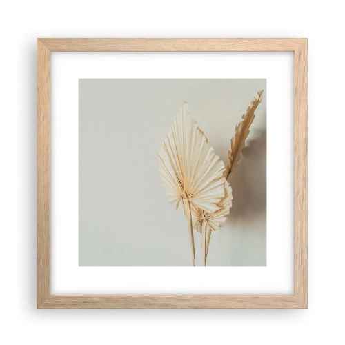 Plakat w ramie jasny dąb - Gdy potrzebne ukojenie - 30x30 cm