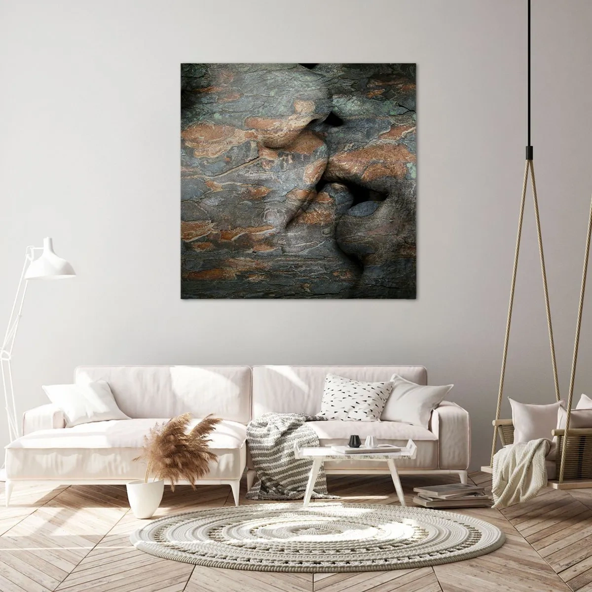 Obraz na płótnie - Na zawsze razem - 50x50 cm