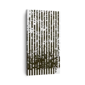 Obraz na płótnie - Rytm i szum - 45x80 cm