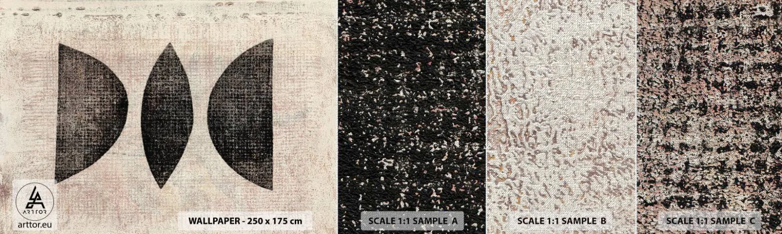 Fototapeta Próbka Premium Canvas - Etniczna abstrakcja - Abstrakcja, Sztuka, Sztuka Nowoczesna - 100x30 cm