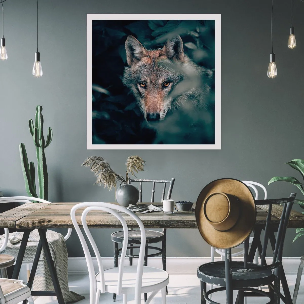 Plakat - Łowca - 40x40 cm