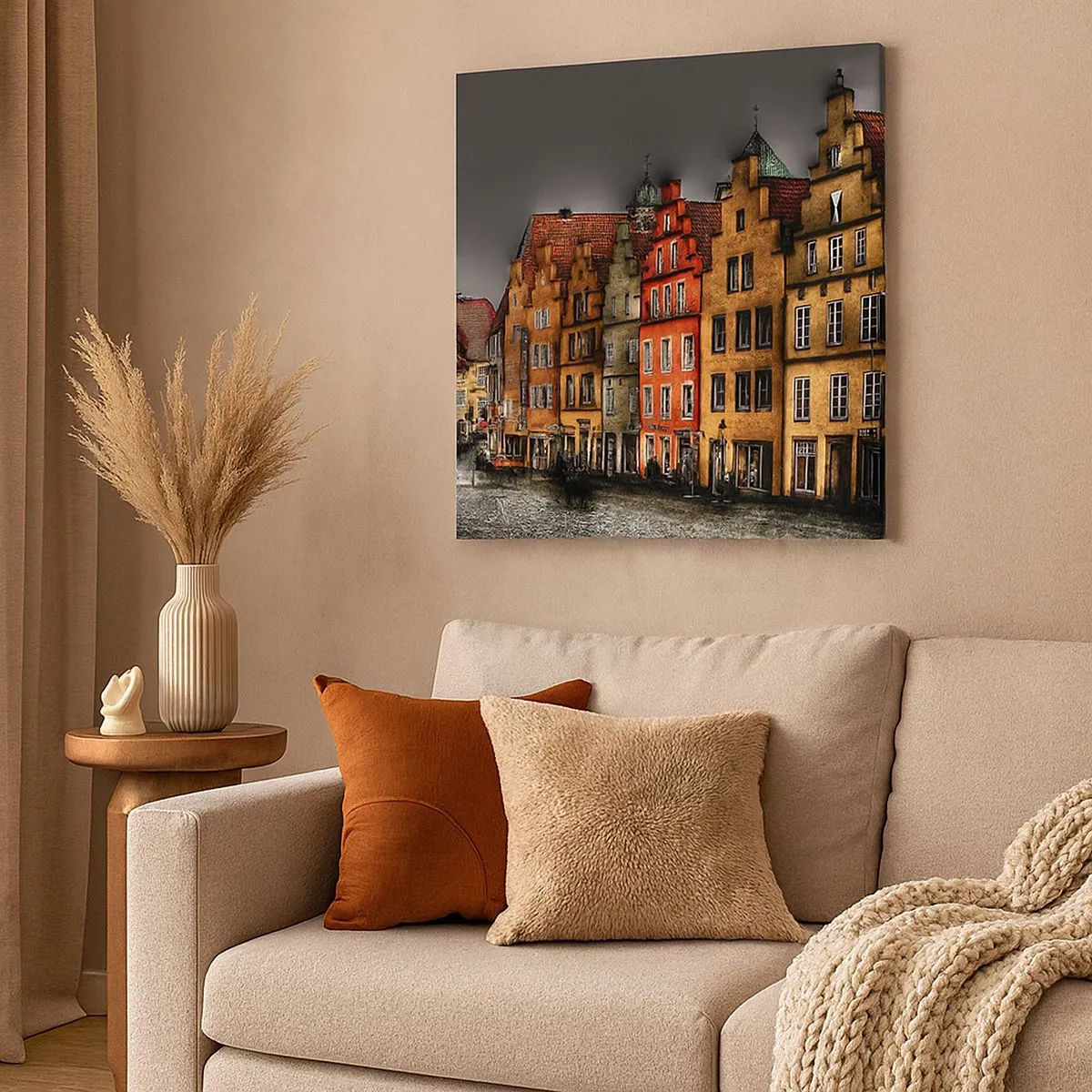 Obraz na płótnie - Brakuje tylko zaczarowanej dorożki - 30x30 cm