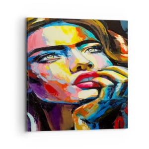 Obraz na płótnie - Marzenia jak ptaki szybują po niebie - 70x70 cm
