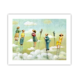 Plakat - Za swoim marzeniem - 50x40 cm