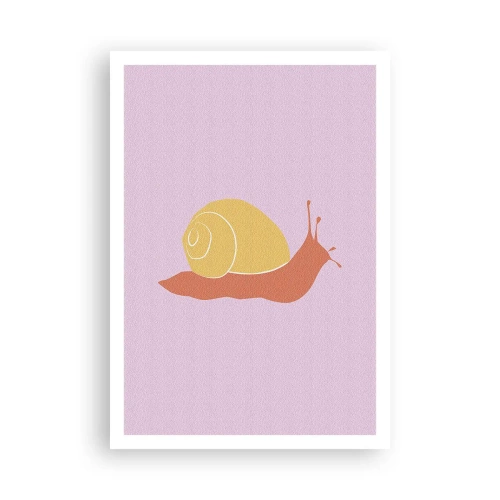 Plakat - Nie ma pośpiechu - 70x100 cm