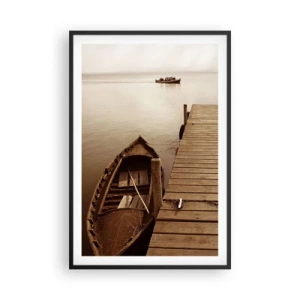 Plakat w czarnej ramie - Wielki spokój - 61x91 cm