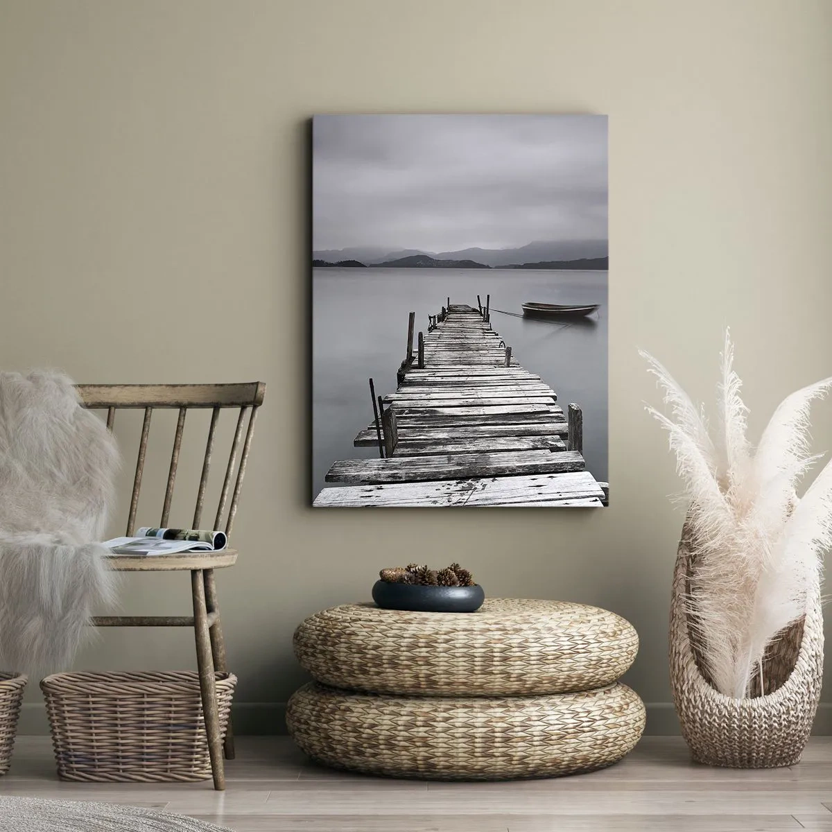 Obraz na płótnie - Jutro możesz ruszać - 45x80 cm